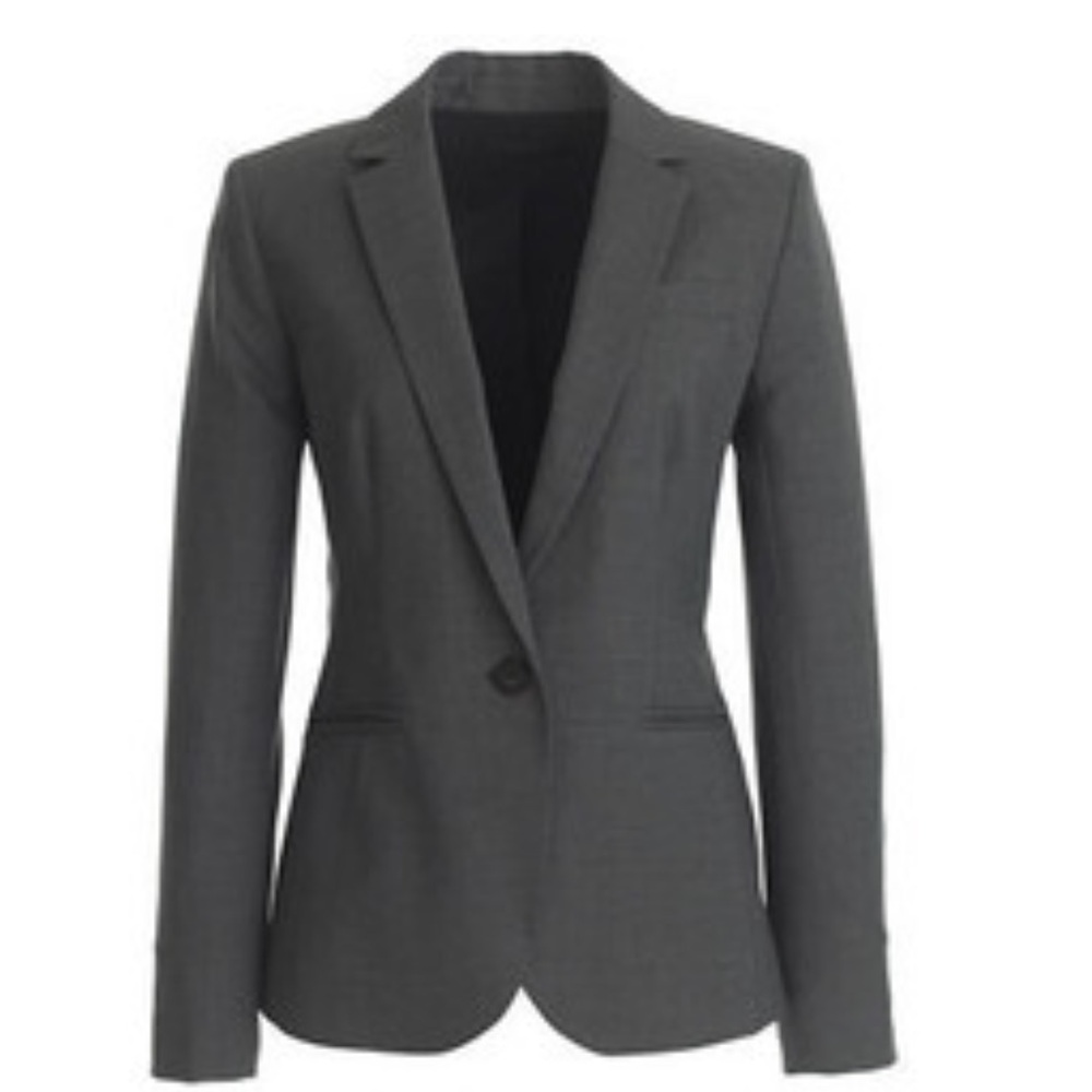 J. Crew 1035 Campbell Blazer In Super 120s Wool Tall